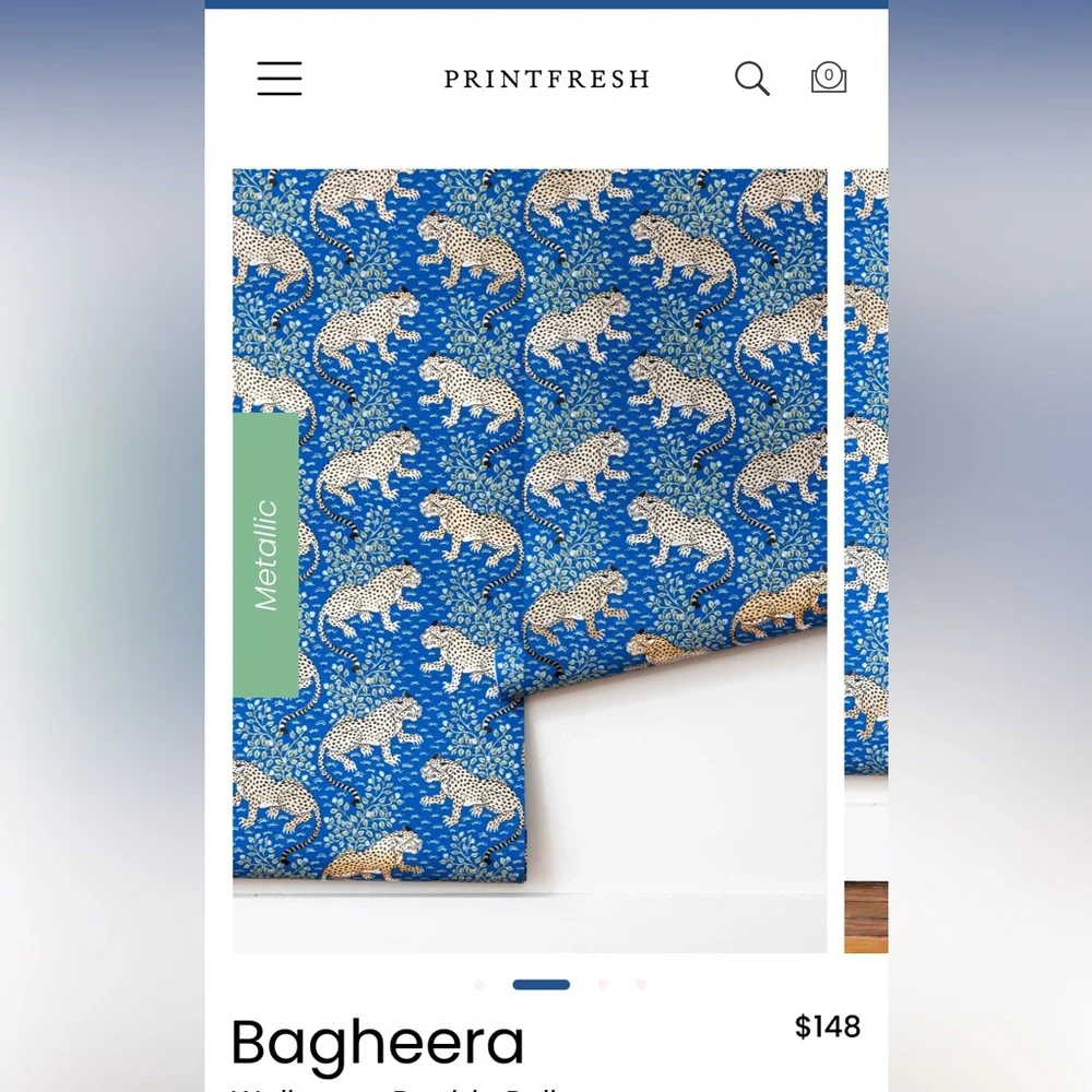 Printfresh Bagheera Wallpaper